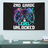 Controller 2e klas niveau ontgrendeld eerste dag spandoek (Beurs)