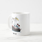 Controller Cartoon Vrouw Koffiemok (Voorkant links)