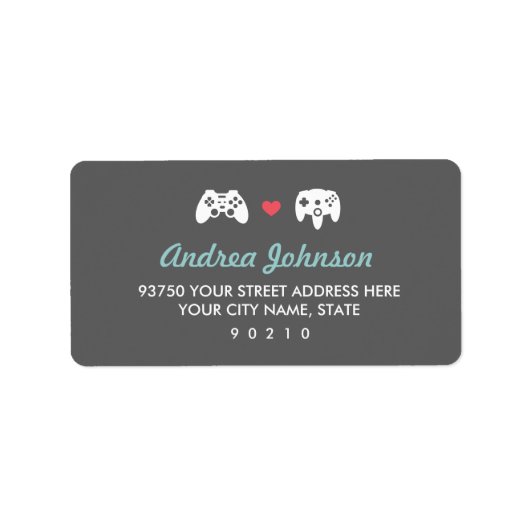 Controller Liefde Etiket (Voorkant)