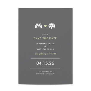 Controller Love Bewaar de datum Save The Date