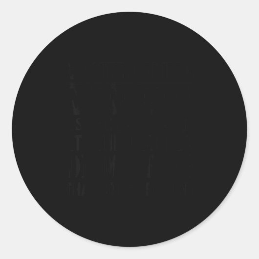 Controlling My Mouth Is The Easy Part It's The Sub Ronde Sticker (Voorkant)