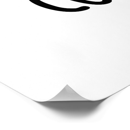 Conundrum Funny Drummer Drum Pun Poster (Hoek)