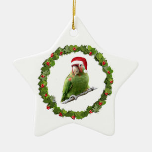 Conure kerst Wreath Keramisch Ornament