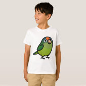 conure met Oranje voorkant T-shirt (Voorkant volledig)