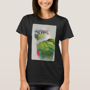 Conure Portret 16 Dierenvogel Parrot Wildlife T-shirt