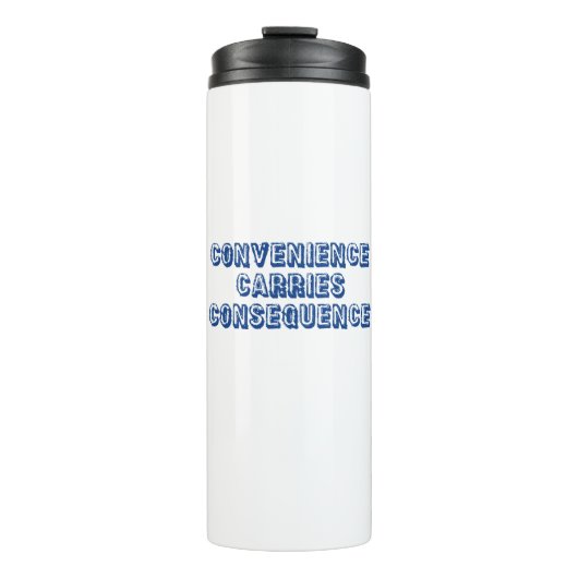 Conveniënte gevolgen thermosbeker (Voorkant)