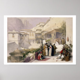 Convent of St. Catherine, Mount Sinai, 17 februari Poster
