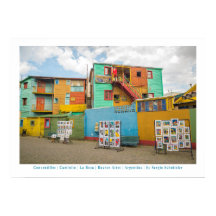 Conventillos in Caminito, Buenos Aires