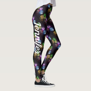 Convention Gaming Dice Comfortabele aangepaste naa Leggings