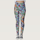 Convention Gaming Dice Comfortable "play to win" Leggings (Voorkant)