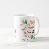 Convention JW 2021 - Puissante par Faith Mug (Devant droit)