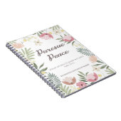 Convention JW 2022 - Carnet à fleurs (Côté Droit)