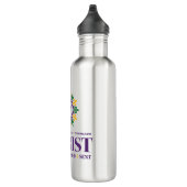 Convention NPM - Bouteille d'eau inoxydable (Droite)
