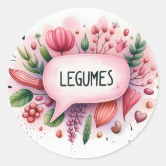 Conventionele ronde stickers