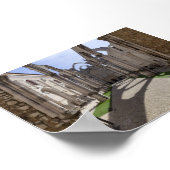 Convento do Carmo in Lisbon Poster (Hoek)