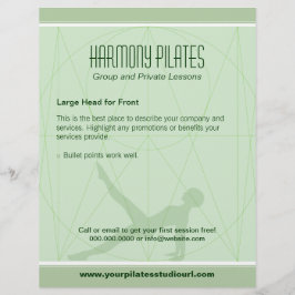 Convergent Lines Pilates Flyer