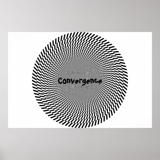 Convergentie-Poster Poster (Voorkant)