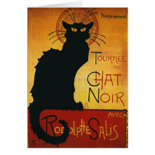 Conversation Noir - Chat noir