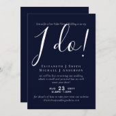 Conversation vidéo en direct Mariage ou Invitation (Devant / Derrière)