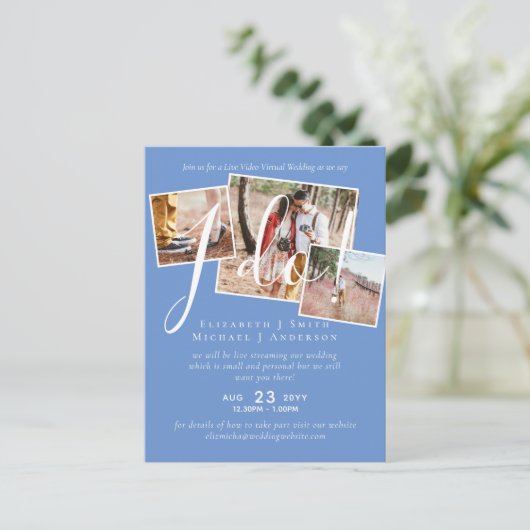 Conversation vidéo en direct Mariage ou Invitation (Debout devant)