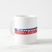 Conversations avec la vie : Tasse de logo (Devant gauche)