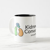 Conversations de donneurs de rein Mug (Devant gauche)