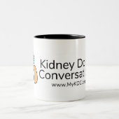 Conversations de donneurs de rein Mug (Centre)