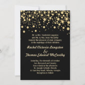 Convert à effet doré sur Faire-part de mariage noi (Devant)