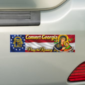 Convert Georgia Bumper Sticker (Op auto)