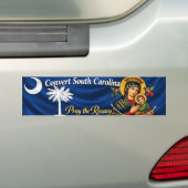 Convert South Carolina Bumper Sticker (En voiture)
