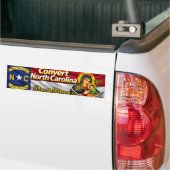 Converteer North Carolina Bumper Sticker (Op Truck)