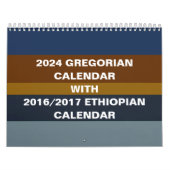 Convertisseur calendrier mural éthiopien 2024 (Protection)