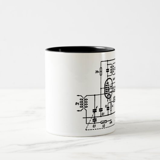 Convertisseur de fréquence ECH81 Mug (Centre)