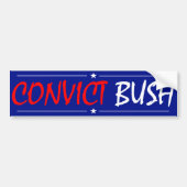 Convict Struik Bumpersticker (Voorkant)