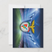 Convite de aniversário Benfica Kaart (Voorkant)
