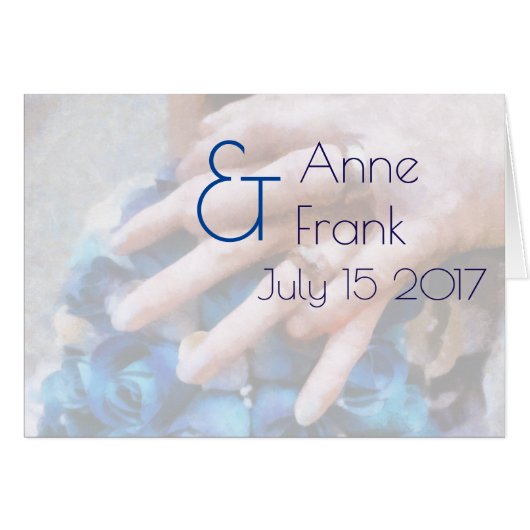 Convite de casamento 2 transparanências (Voorkant Horizontaal)