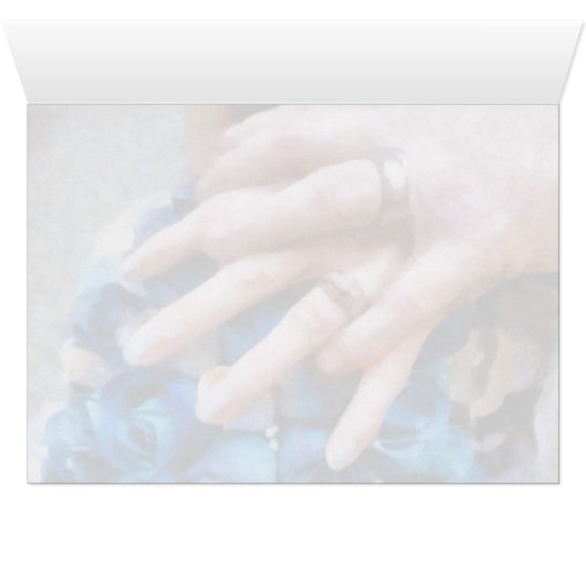 Convite de casamento 2 transparências (Intérieur Horizontal (Bas))