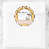 Convivial Personnalisé Baking Sale Pro Étiquettes (Sac)