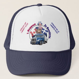 Convoi du casquette camionneur de liberté