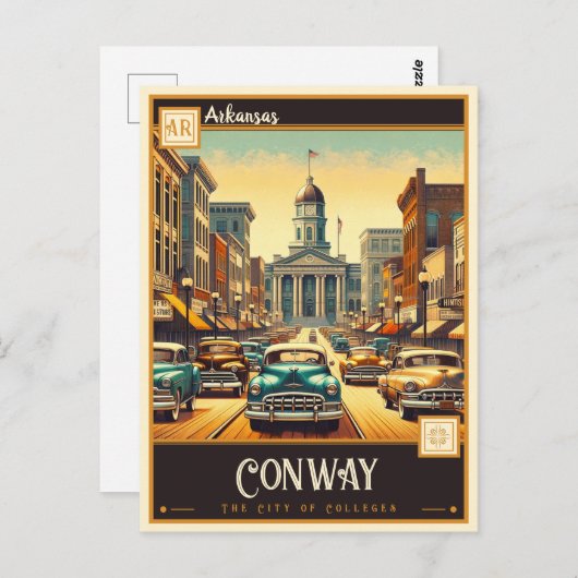 Conway, Arkansas |  Briefkaart (Voorkant / Achterkant)