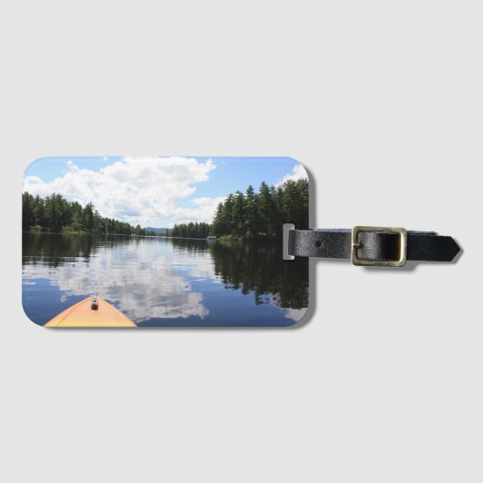 Conway Lake Kayak Luggage Tag Bagagelabel (Voorkant (horizontaal))