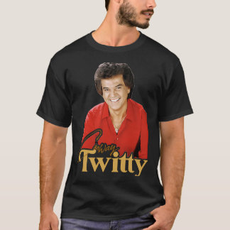 Conway Twitty ))(( Retro Country Legende Design T-shirt
