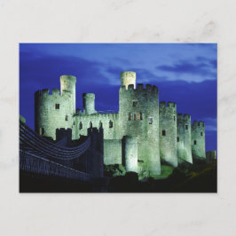 Conwy Castle, Gwynedd, Wales Briefkaart