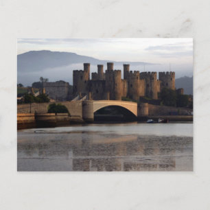 Conwy Castle North Wales Briefkaart