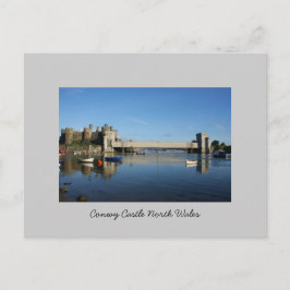 Conwy Castle North Wales Briefkaart