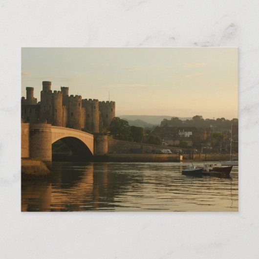 Conwy Castle North Wales Briefkaart (Voorkant)