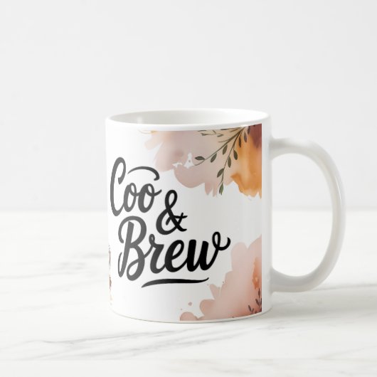 Coo & Brew Funny Pigeon Coffee Mug (Droite)