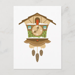 Coo Coo Klok Briefkaart