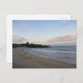 Coogee Beach sur une carte postale d'automne après (Devant / Derrière)