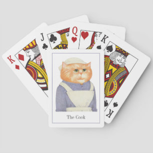 COOK CAT Speelkaarten + Tekst